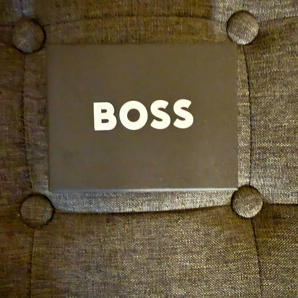 Hugo Boss Charcoal Card Holder